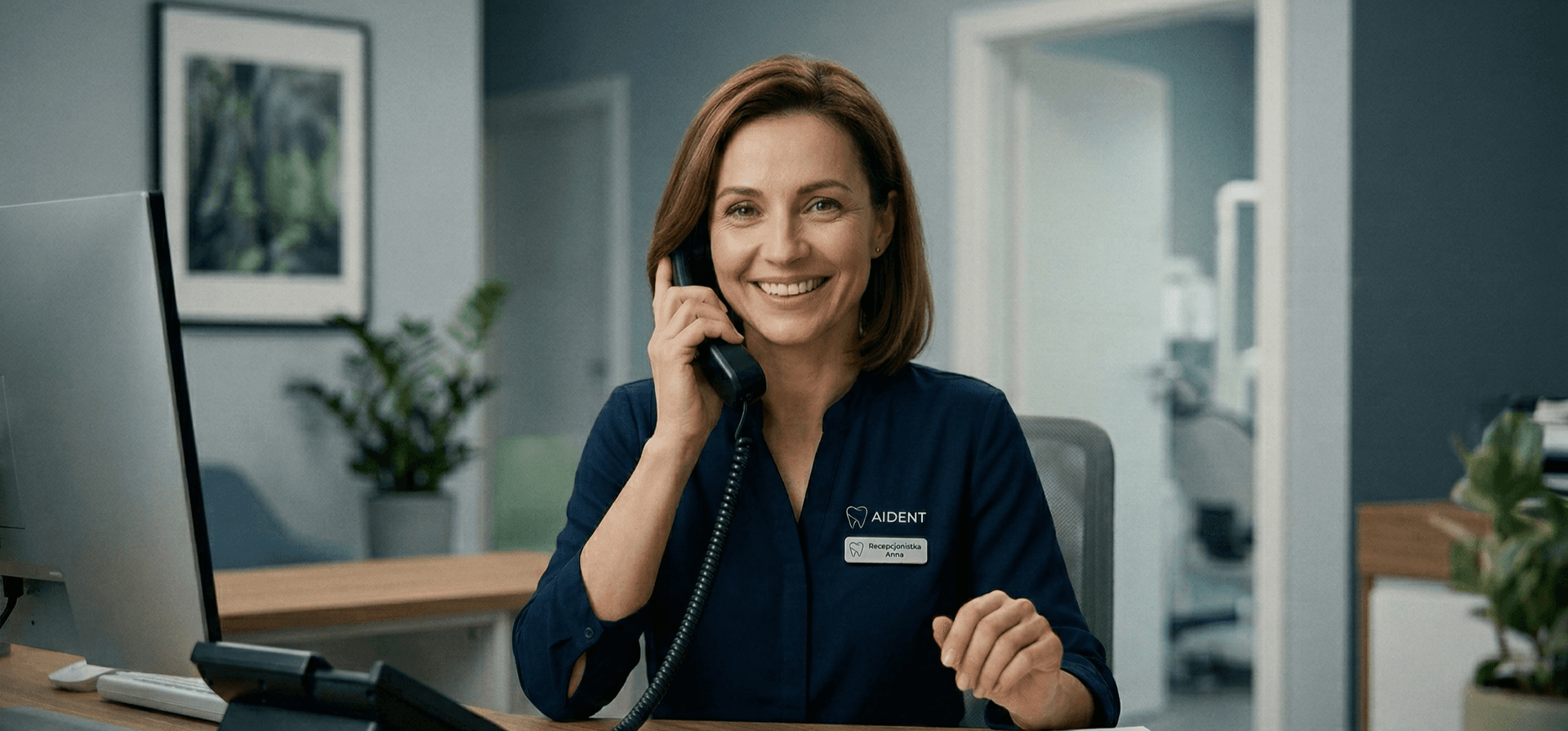 AIDENT AI recepcjonistka